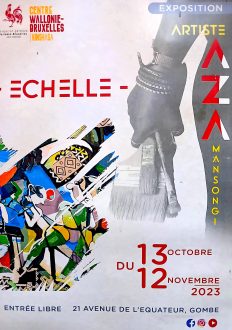 Exposition Solo à kinshasa Wallonie bruxelles2023