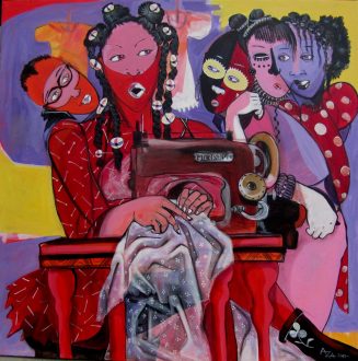 azamansongi.com_oeuvre_2013__Apprentissage 100x100m(2013)