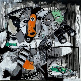 azamansongi.com_oeuvre_2016__2.Abnegation, 80x80cm(2016)
