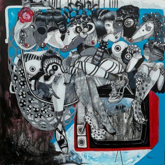 azamansongi.com_oeuvre_2016__21.Perfusion , 121x121cm(2016)