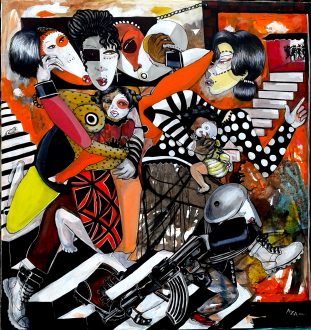 azamansongi.com_oeuvre_2017__Fardeau120x12cm(2017)