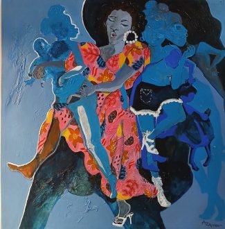 azamansongi.com_oeuvre_2026__''Axe '' 60x60cm, (2026)